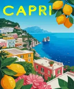 Capri Poster Paint By Numbers