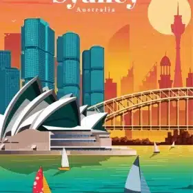 Sydney Australia Paint By Numbers