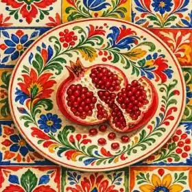Pomegranate Art Paint By Numbers