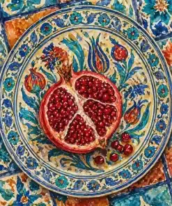 Pomegranate Paint By Numbers