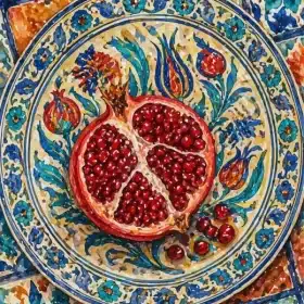 Pomegranate Paint By Numbers