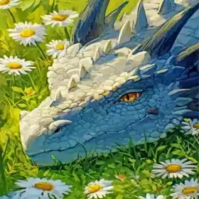Dragon Head Paint By Numbers
