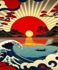 Japanese Pop Art Paint By Numbers